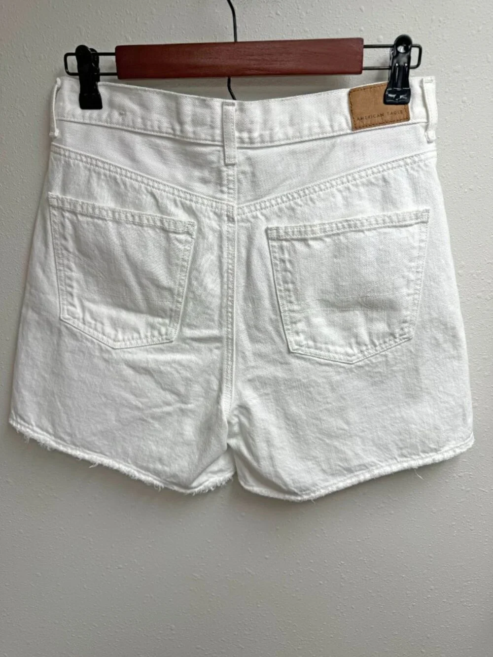 American Eagle Denim Baggy Mom Shorts
